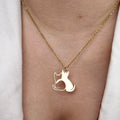 Duo Cat Necklace