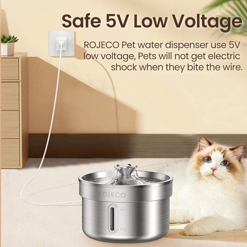 Spring Cat Water Fountain