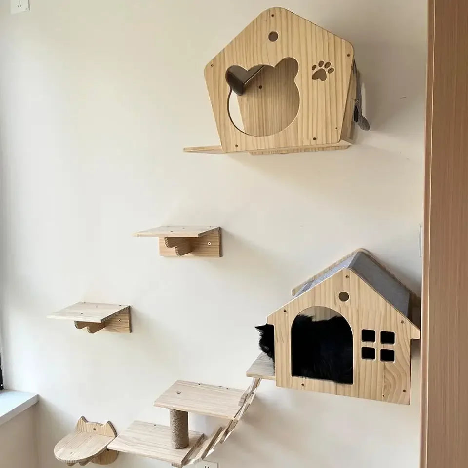 Wall Cat Shelves