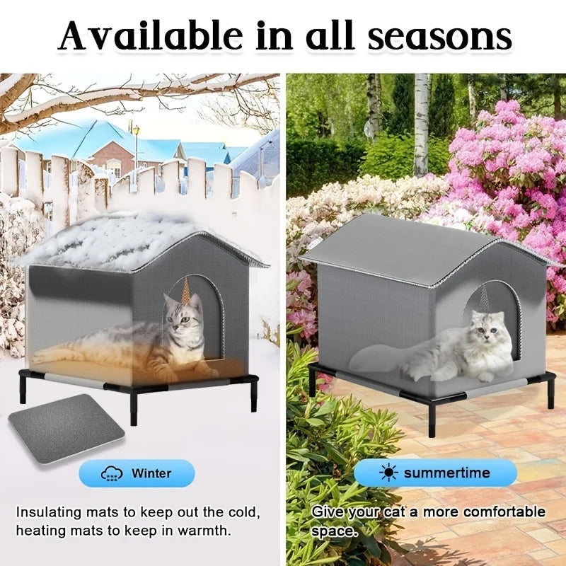 Shelter Outdoor Cat House