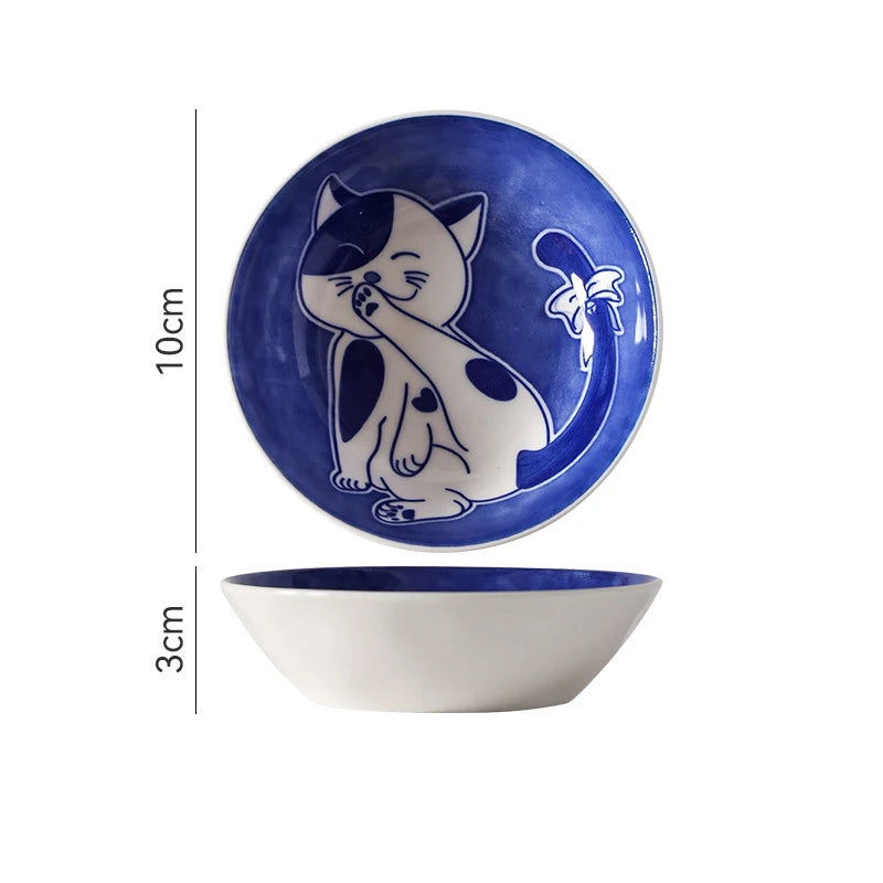 Maneki — Lucky Cat Ceramic Sauce Dish