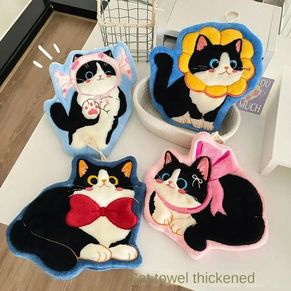 Cat Hand Towel
