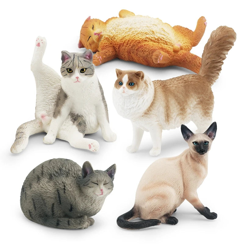 Miniature Cat Figurine