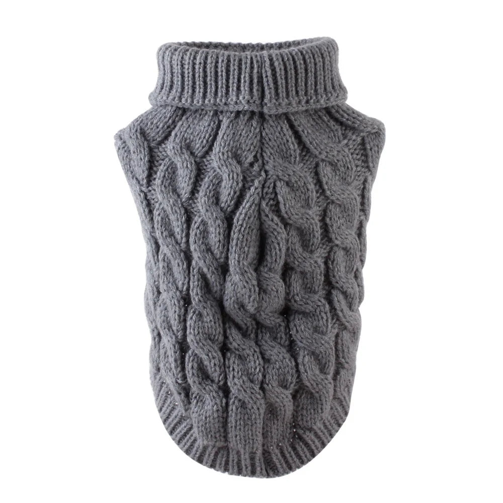 Cable Knit Cat Sweater