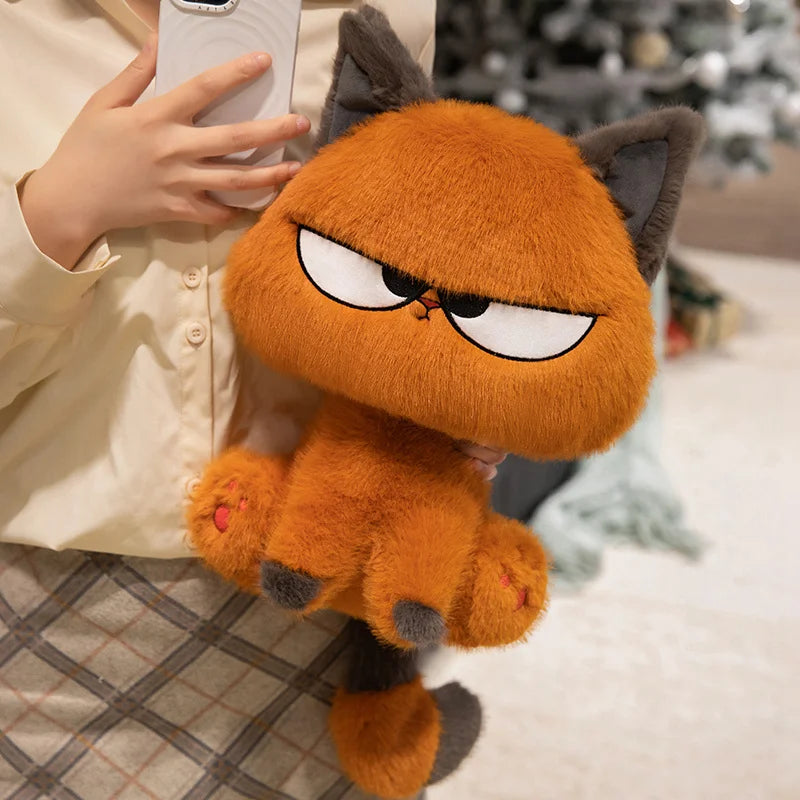 Grumps | Grumpy Orange Cat Plush | Funny Stuffed Animal Gift