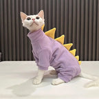 Sphynx Dinosaur Fleece Jumpsuit