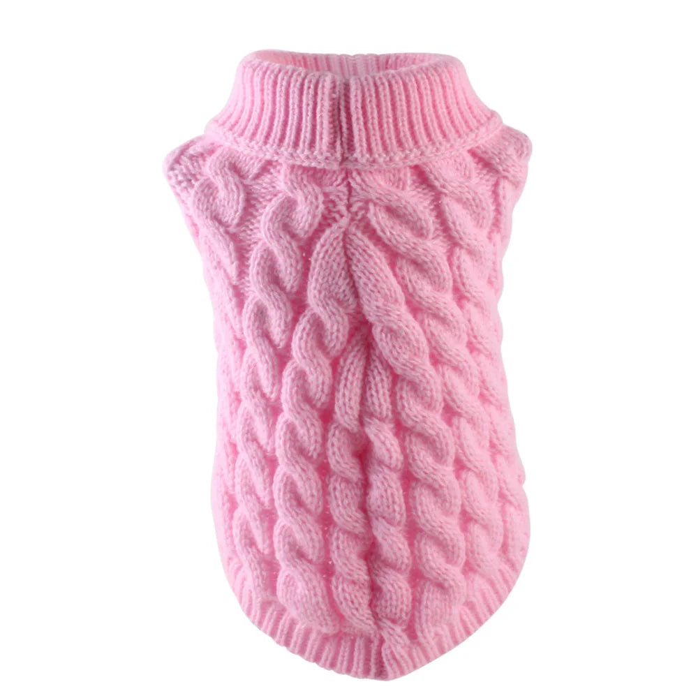 Cable Knit Cat Sweater