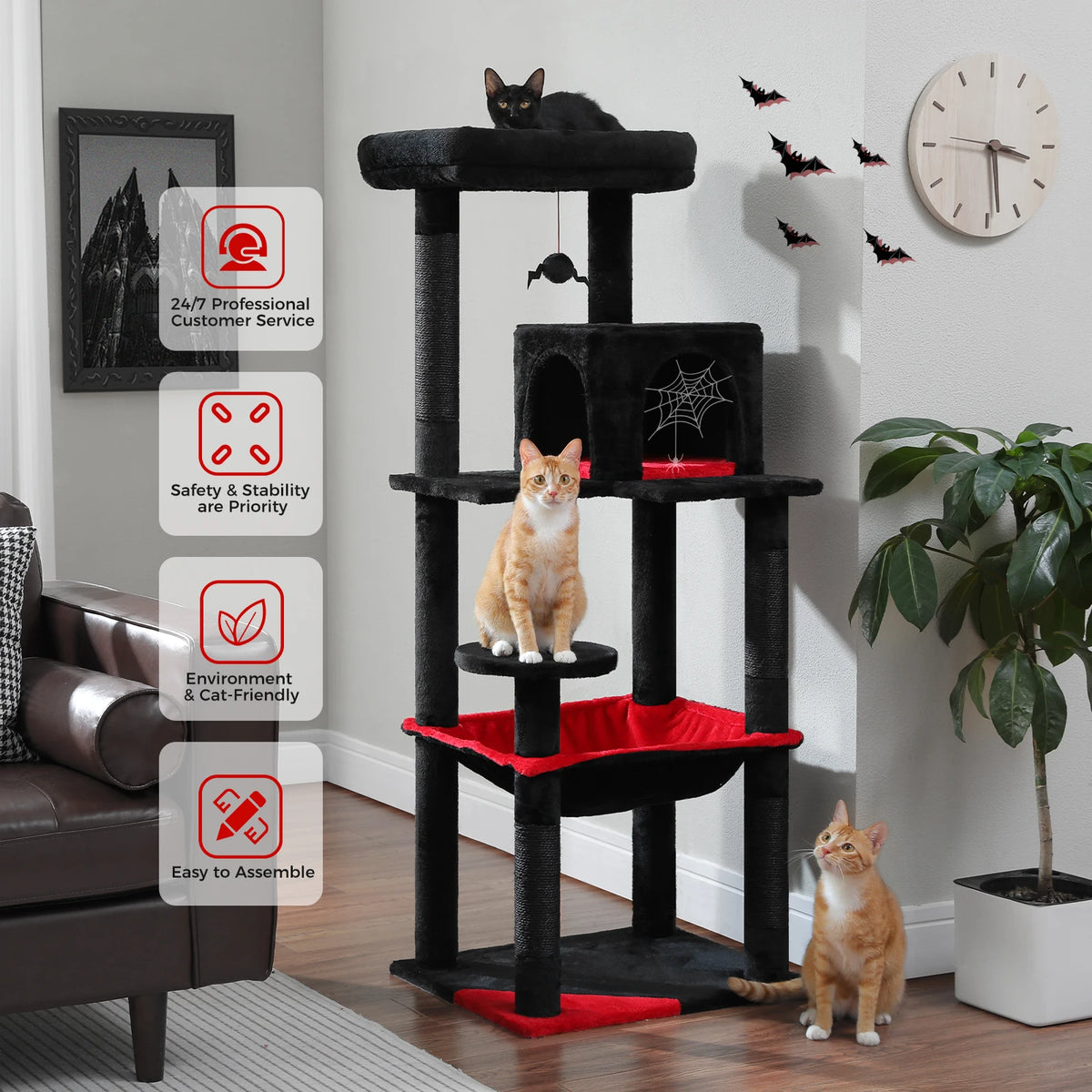 Gothic Cat Tower