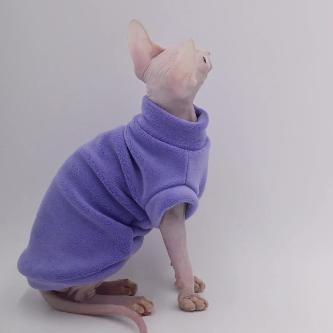 Sphynx Fluffy Fleece Sweater