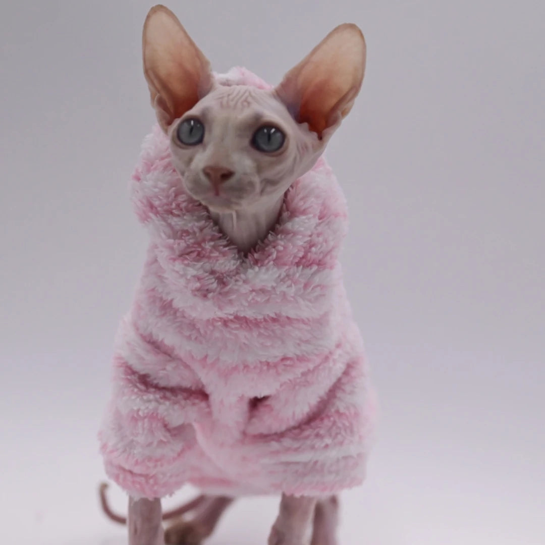 Sphynx Mink Fleece Cardigan