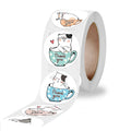 Cat Thank You Sticker Roll