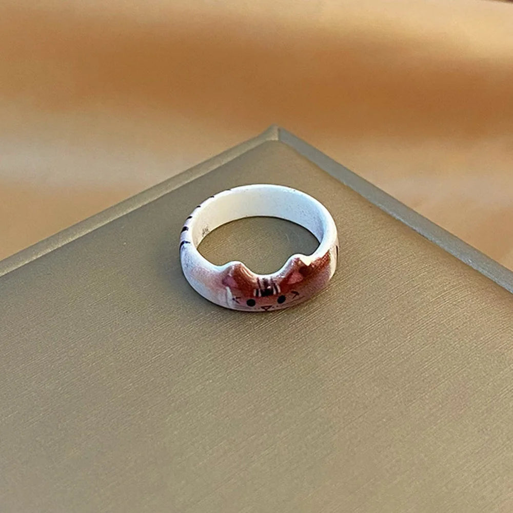 Glaze Cat Ring