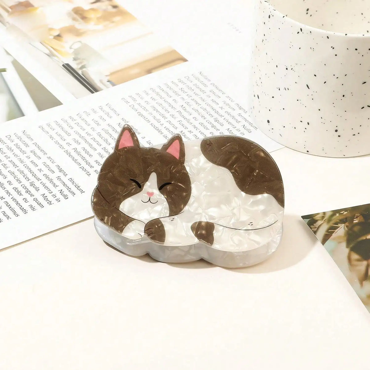 Kitty Claw Clip