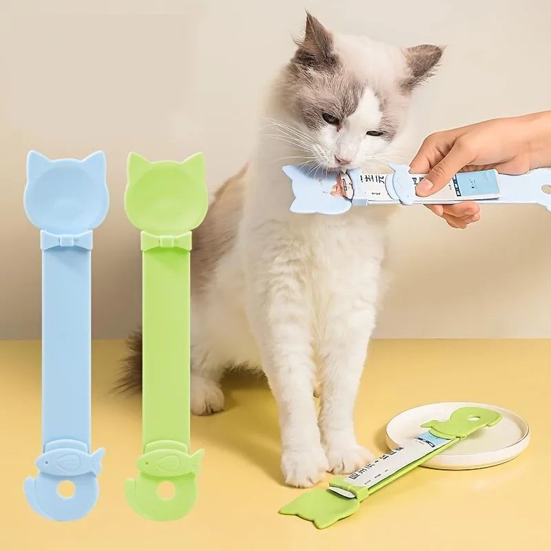 Cat Lickable Feeder Spoon