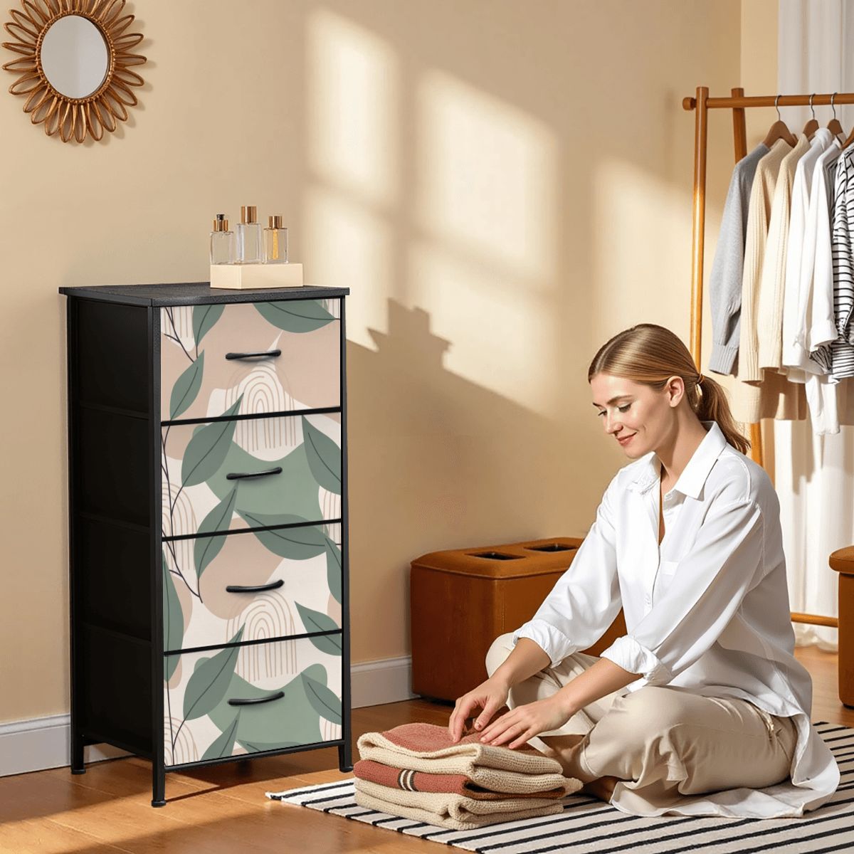 The Maeve 4-Drawer Slim Chest & Dresser