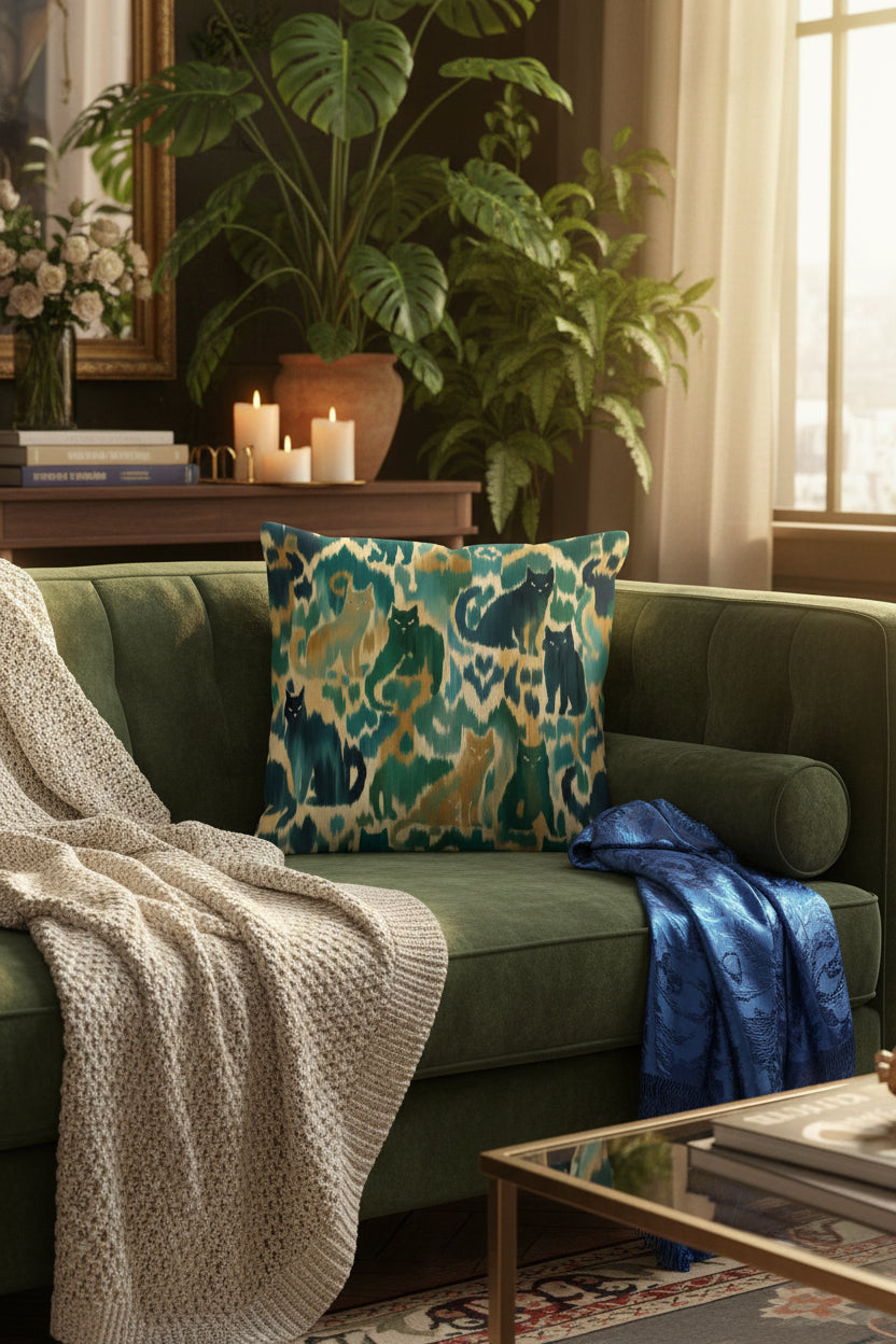 Ikat Pillow Cover