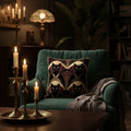 Deco Cat Velvet Pillow Cover