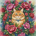 Floral Maximalism Portrait